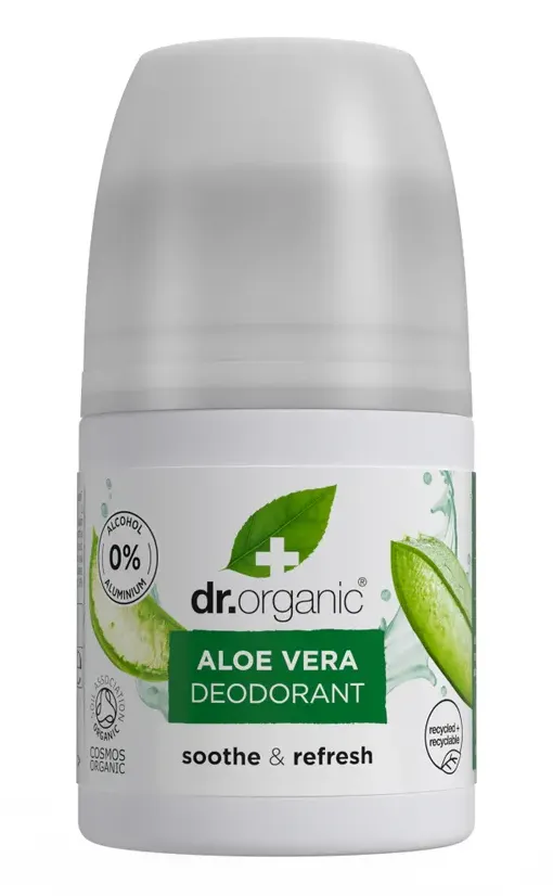 Dr Organic Aloe Vera Deodorant Roller (50 ml)