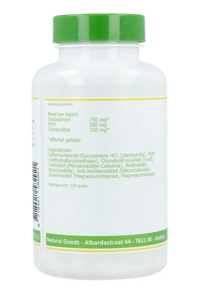 Elvitum Glucosamine MSM Chondroïtine Tabletten (80 tabletten) - image 2