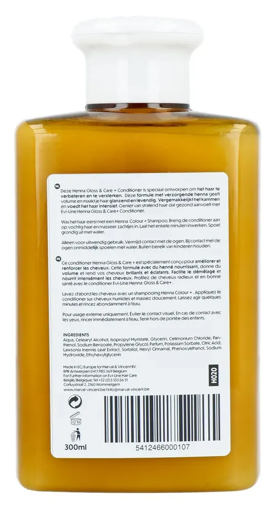Evi Line Henna Gloss & Care+ Conditioner Neutraal (300 ml)