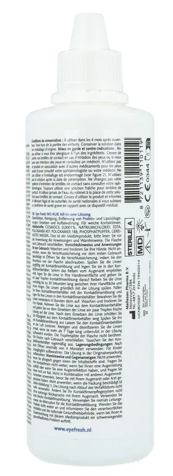 Eyefresh Eye Fresh Alles-in-één Contactlens Vloeistof (250 ml) - image 2