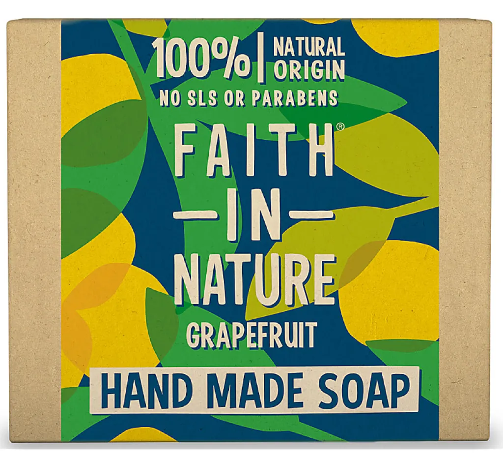 Faith in Nature Grapefruit Hand Made Soap (100 gr)
