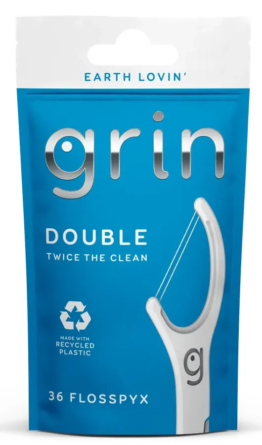 Grin Double Floss Picks (36 stuks)