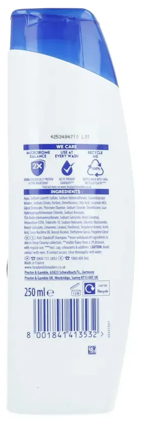 Head & Shoulders Deep Hydration Shampoo (250 ml)