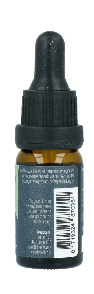 Hemplife CBD Olie 5% + Vitamine D (10 ml)