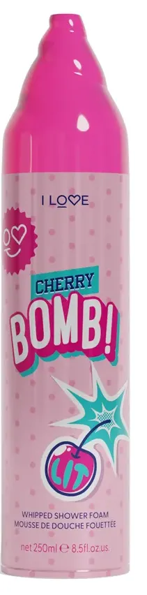 I Love Cherry Bomb! Whipped Shower Foam (250 ml)