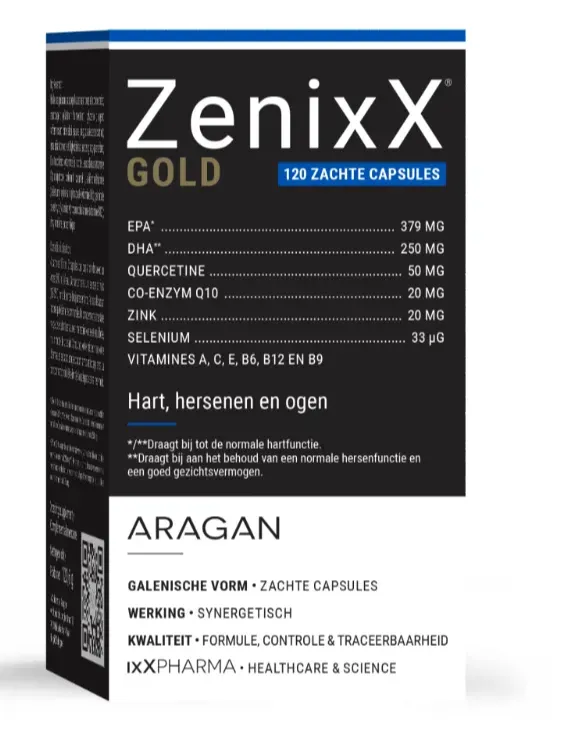 IXXPharma Zenixx Gold Softgels (120 softgels)