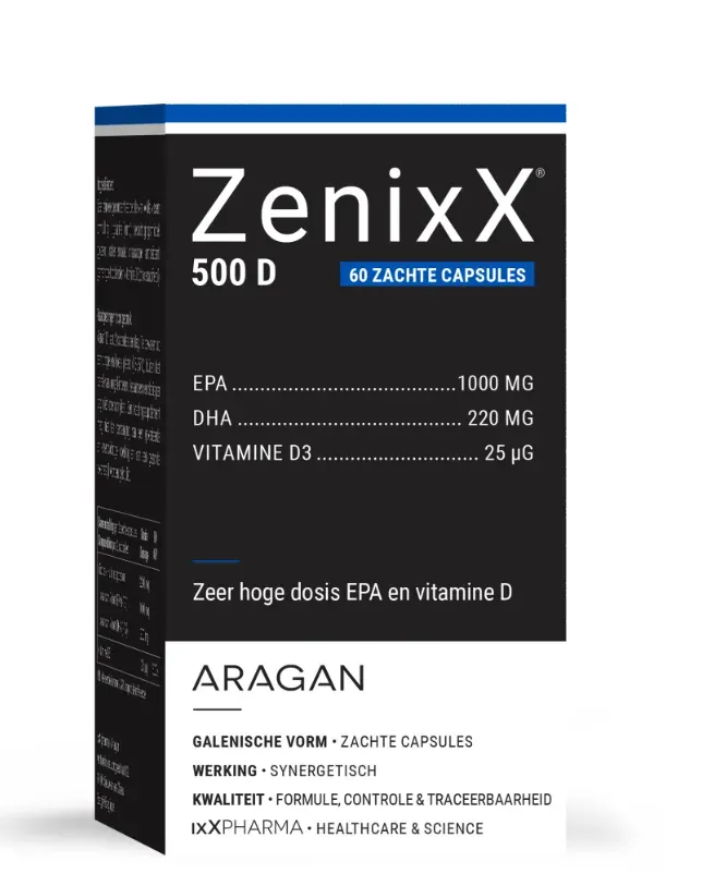IXXPharma Zenixx 500 D Softgels (60 softgels)