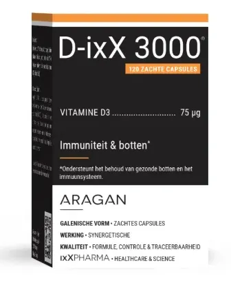 IXXPharma D-ixx 3000 Softgels (120 softgels)