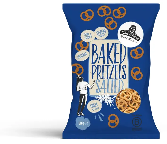 John Altman Baked Pretzels Salted (60 gr)
