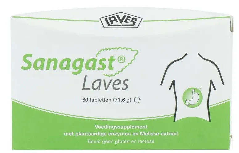 Laves Sanagast Tabletten (60 tabletten)