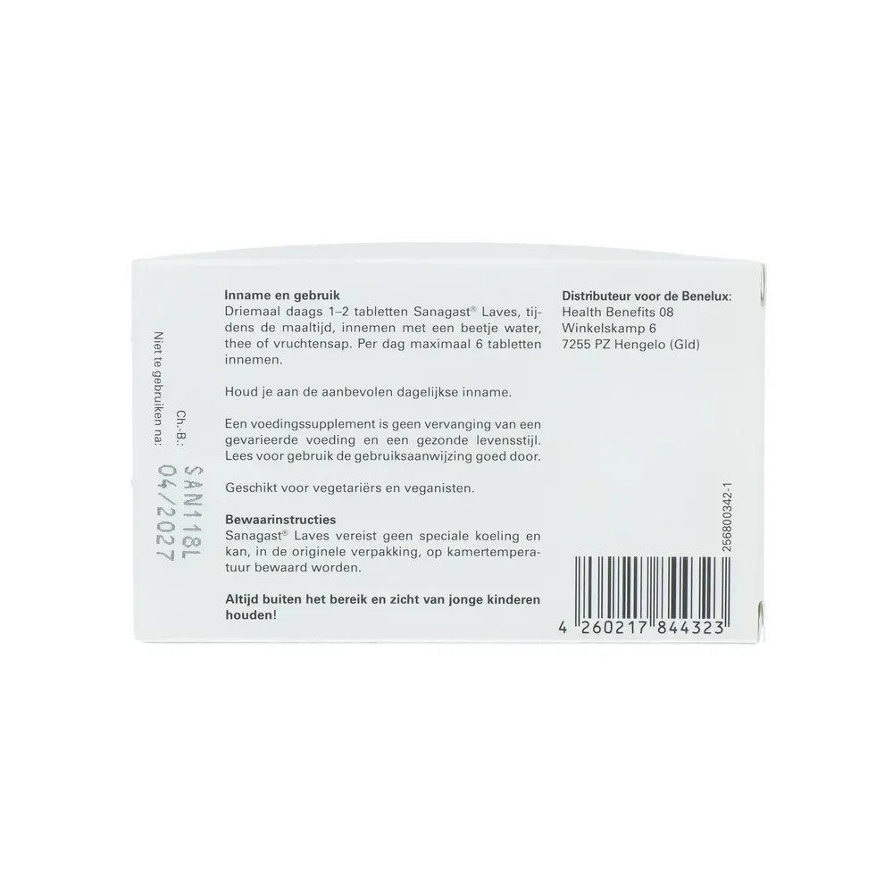 Laves Sanagast Tabletten (30 tabletten) - image 3