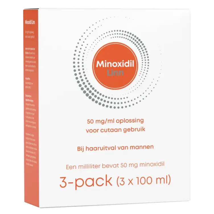 Linn Minoxidil Linn /ml 3-pack (300 ml)