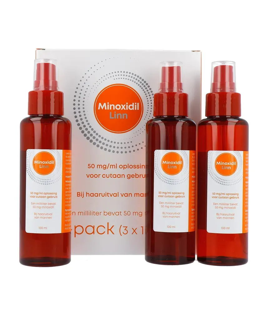Linn Minoxidil Linn /ml 3-pack (300 ml)