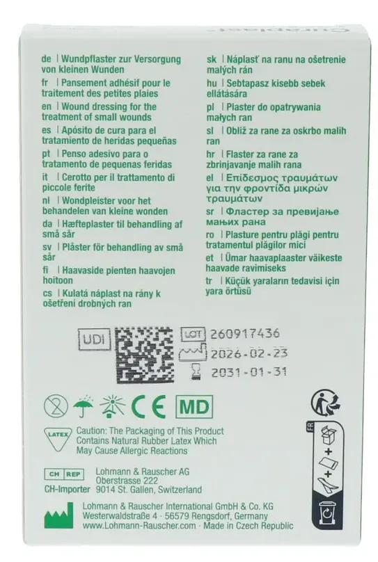 Lohmann Rauscher L&r Curaplast Pleister Assorti Sensitive (20 stuks)