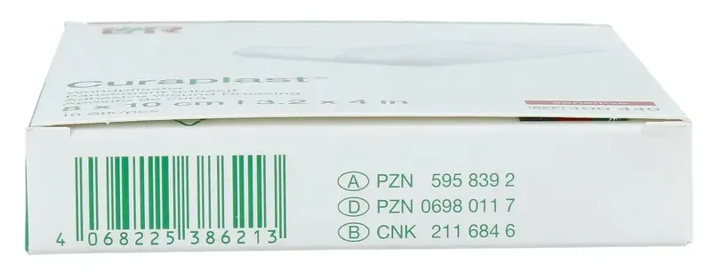 Lohmann Rauscher L&r Curaplast Wondpleisters Sensitive 8 X 10 Cm (10 stuks) - image 2
