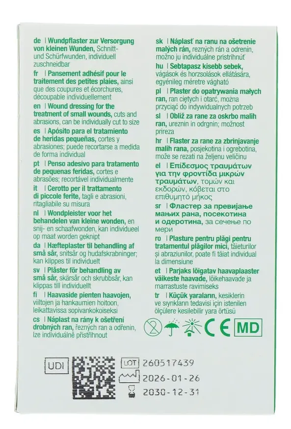 Lohmann Rauscher L&r Curaplast Pleister 6 X 10 Cm Sensitive (10 stuks)
