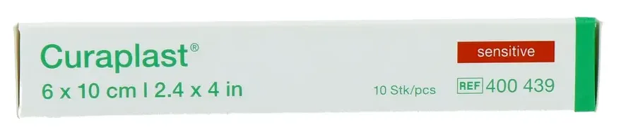 Lohmann Rauscher L&r Curaplast Pleister 6 X 10 Cm Sensitive (10 stuks) - image 2