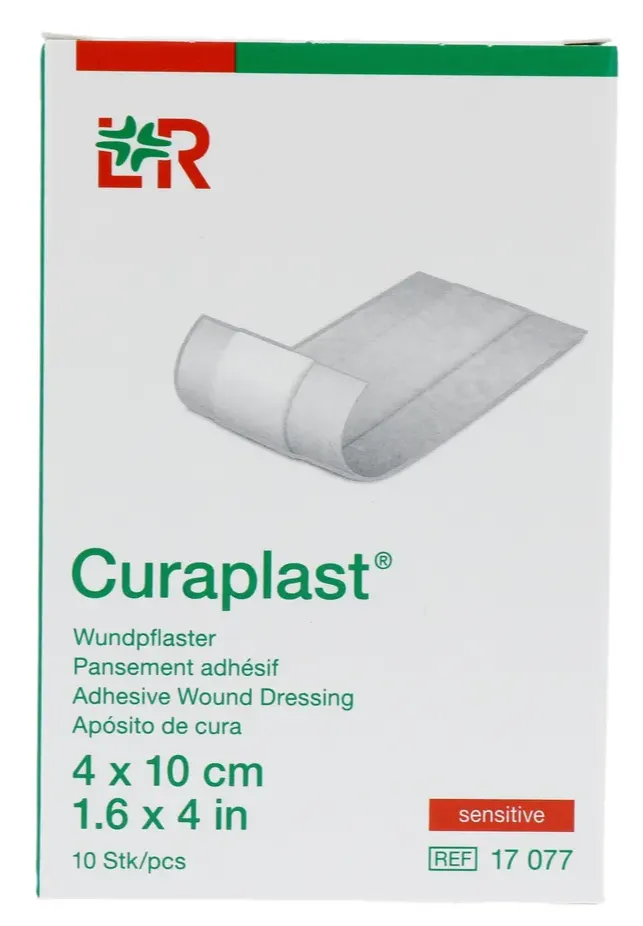 Lohmann Rauscher L&r Curaplast Pleister 4 X 10 Cm Sensitive (10 stuks)