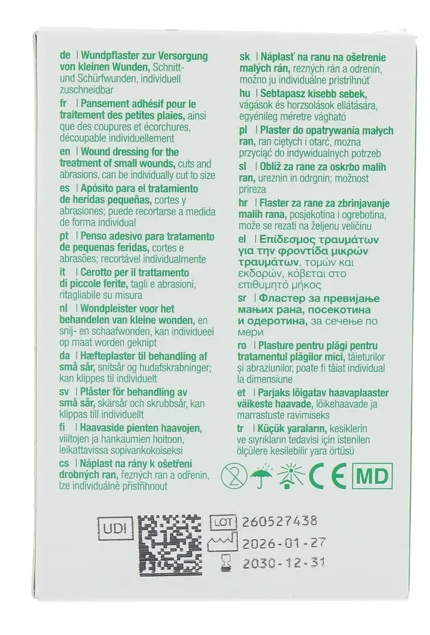 Lohmann Rauscher L&r Curaplast Pleister 4 X 10 Cm Sensitive (10 stuks)