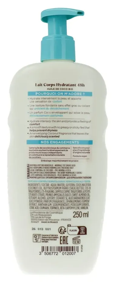 Lovea Bodylotion Coconut (250 ml)