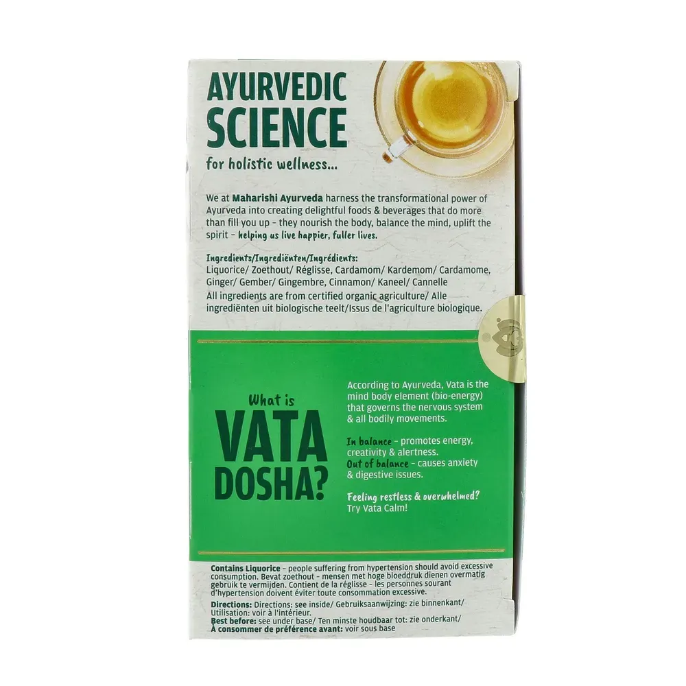 Maharishi Ayurveda Vata Calm Thee (15 stuks)