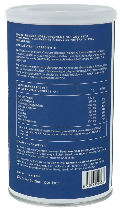 Mattisson Healthstyle Elektrolyten Poeder Strawberry-lime (300 gr) - image 2