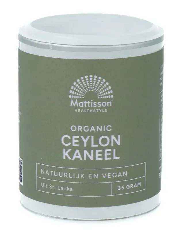 Mattisson Healthstyle Ceylon Kaneel (35 gr)