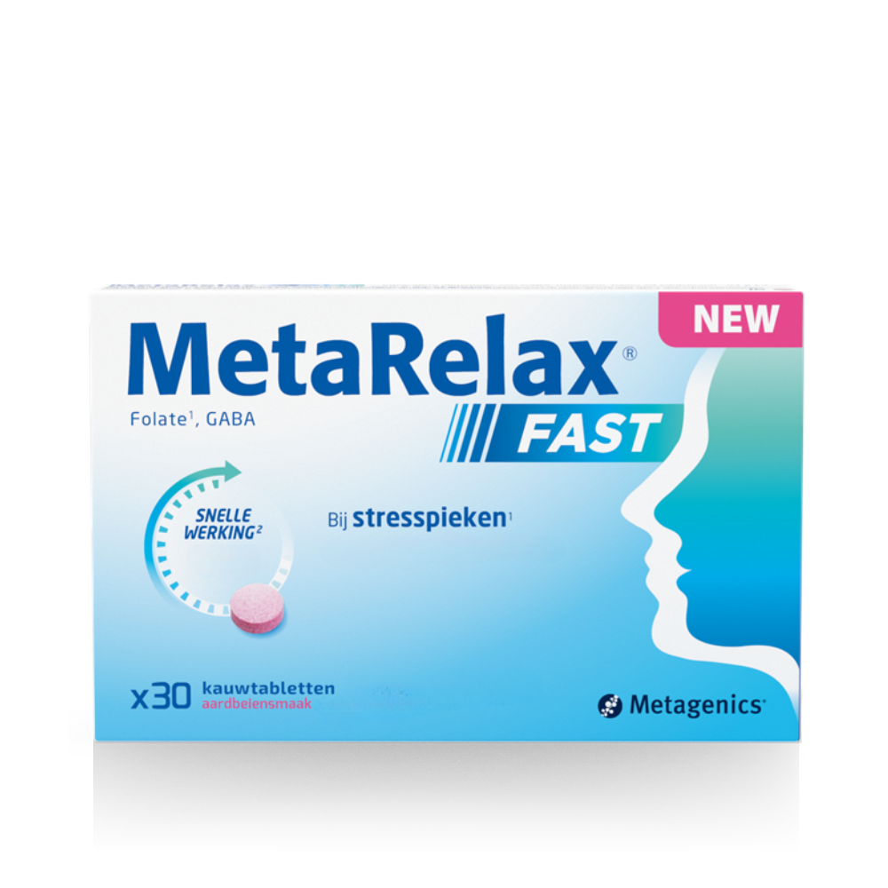 Metagenics Metarelax Fast Kauwtabletten (30 kauwtabletten)