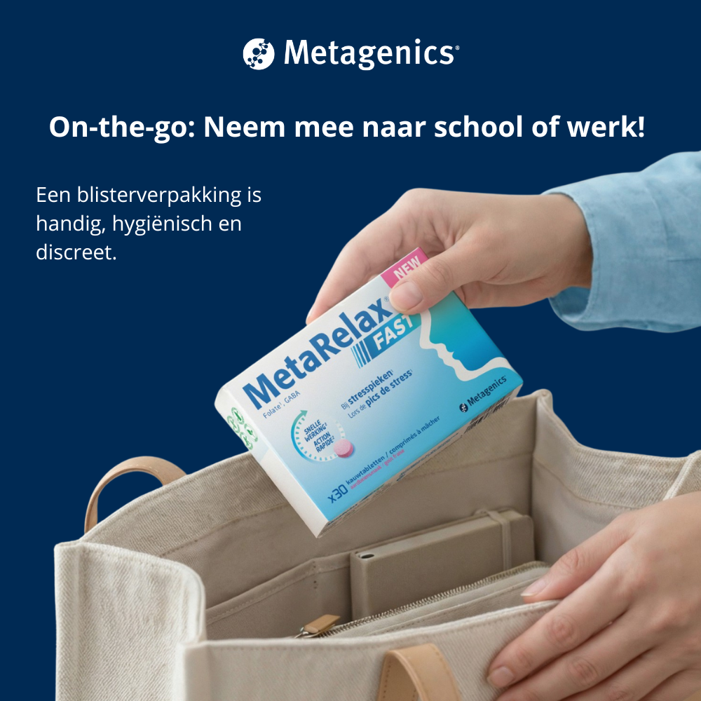 Metagenics Metarelax Fast Kauwtabletten (30 kauwtabletten) - image 6