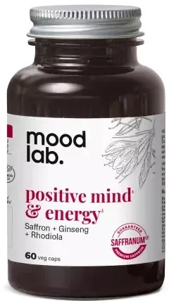 Moodlab Positive Mind & Energy Capsules (60 vega capsules)