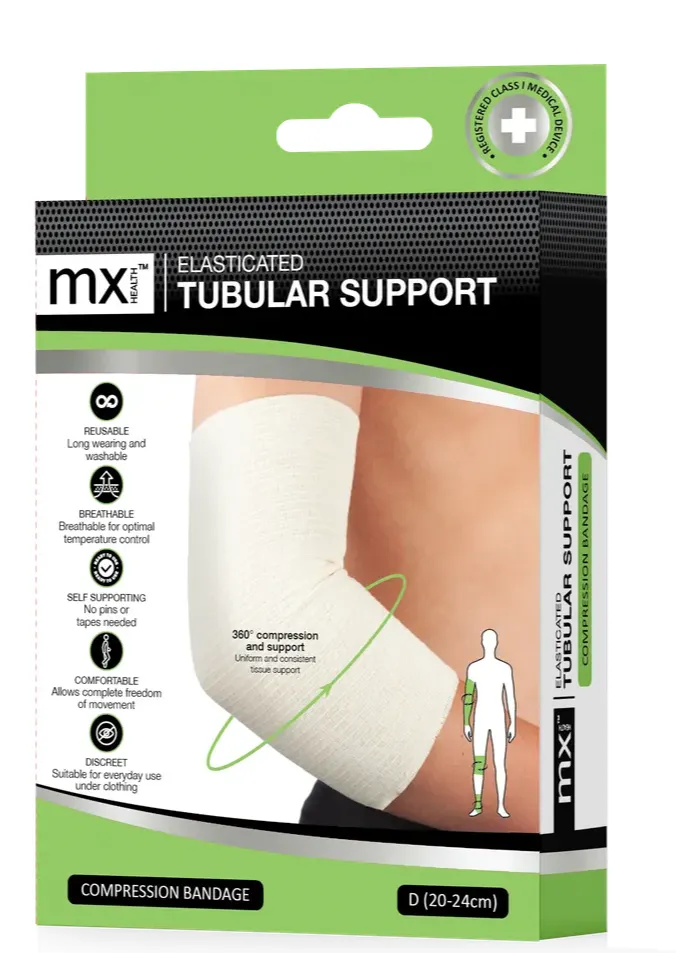 Mx Health Tubular Support Compression Bandage D (20–24cm) (1 stuk)