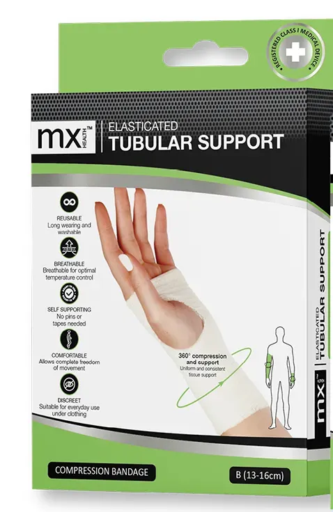 Mx Health Tubular Support Compression Bandage B (13–16cm) (1 stuk)