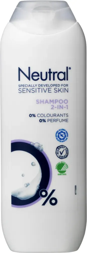 Neutral Shampoo 2-in-1 Parfumvrij (250 ml)