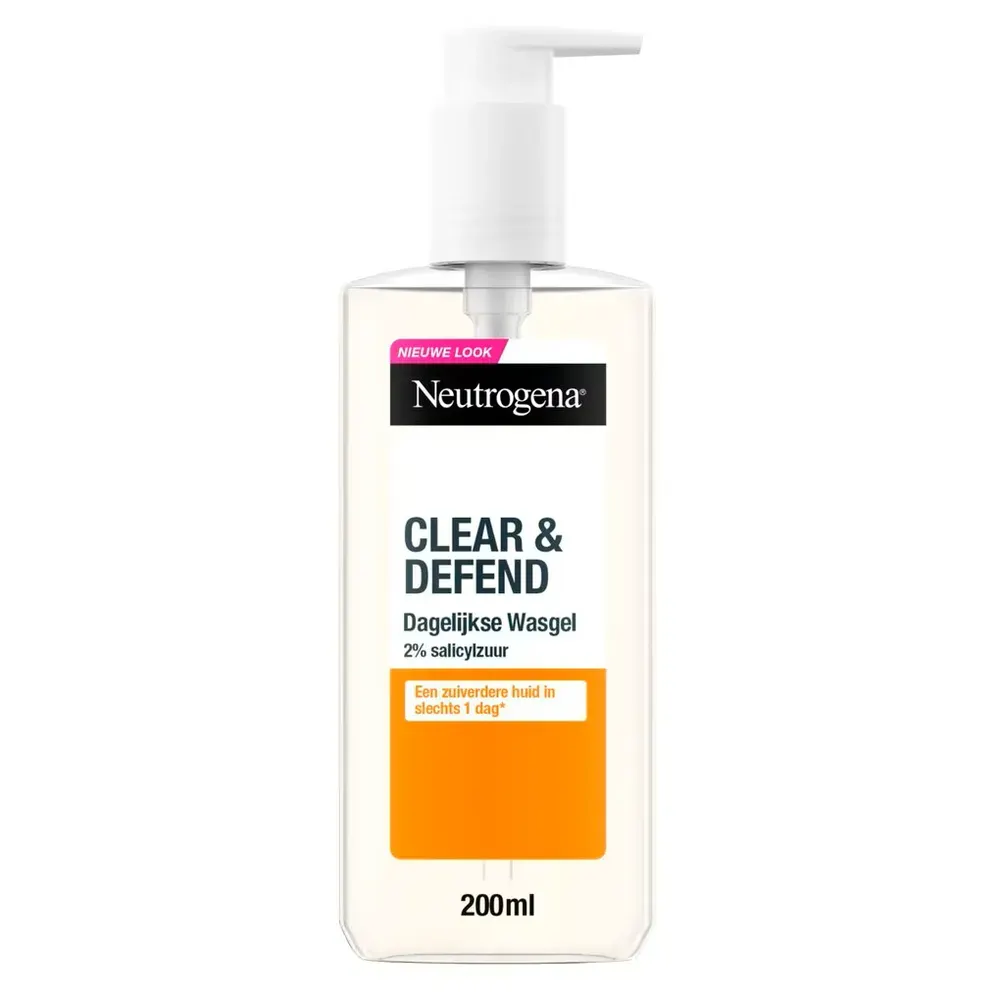 Neutrogena Clear & Defend Facewash (200 ml)