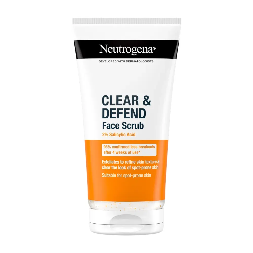 Neutrogena Clear & Defend Face Scrub (150 ml)