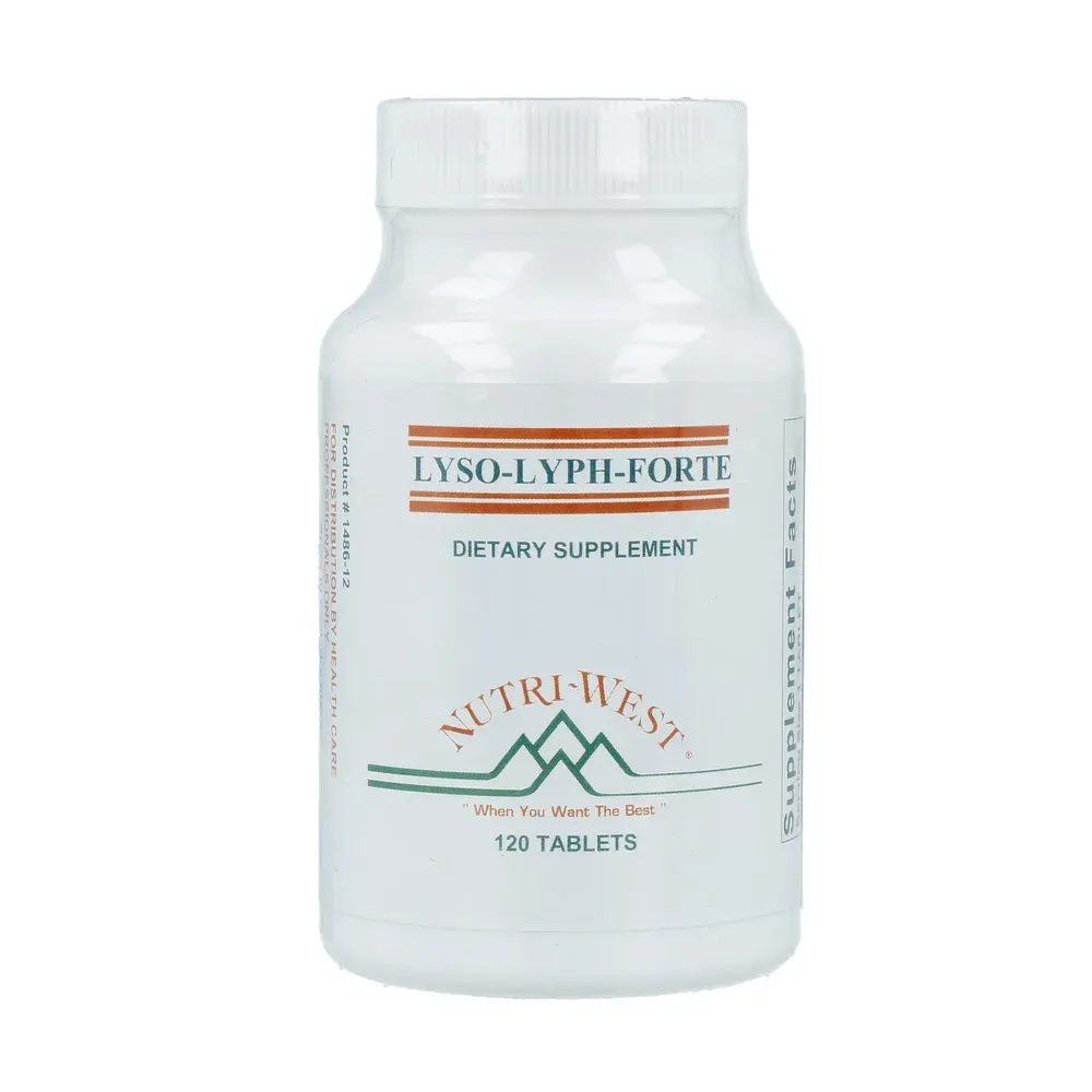 Nutri West Lyso-lyph-forte Tabletten (120 tabletten)