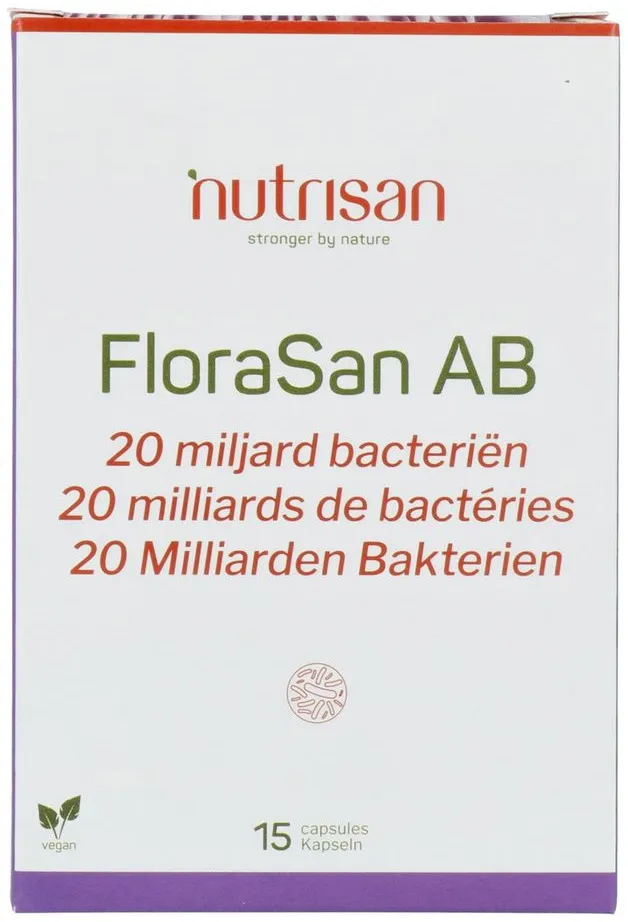 Nutrisan Florasan Ab (15 vegan capsules)