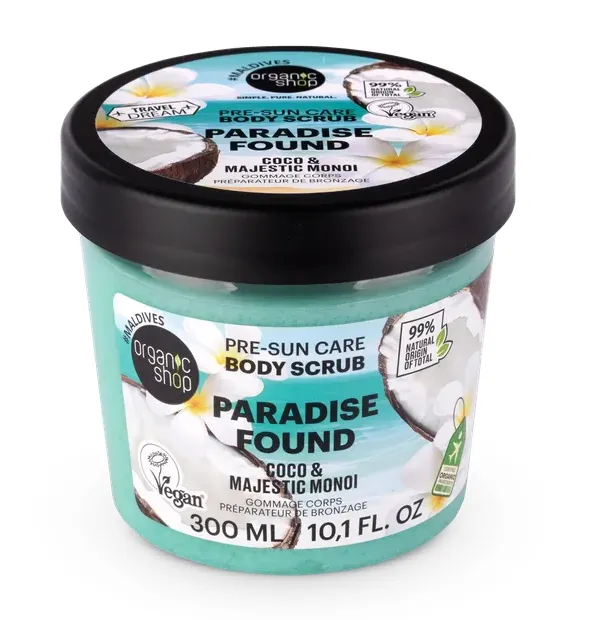 Organic Shop Body Scrub Paradise Found (300 ml)