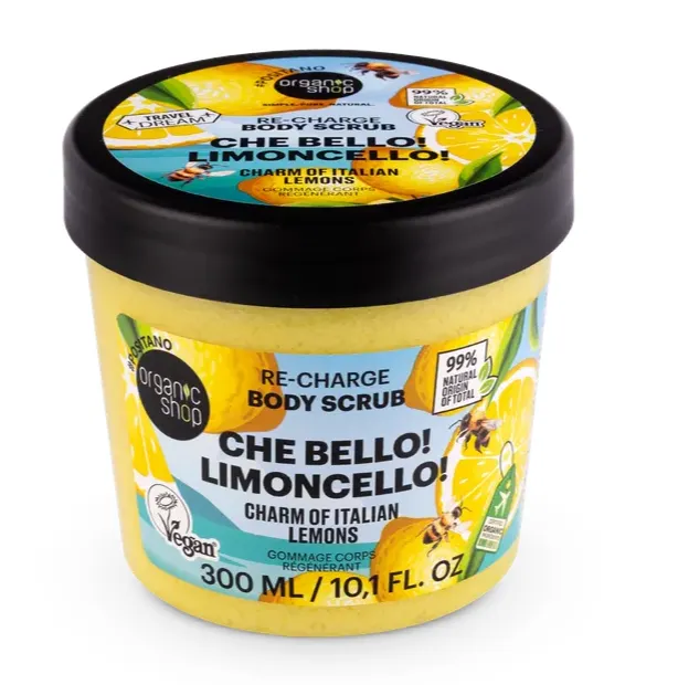 Organic Shop Body Scrub Che Bello Limoncello (300 ml)