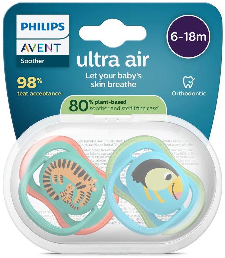Philips Avent Avent Fopsp 6m Air Mix Design (2 stuks)