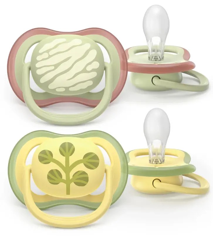 Philips Avent Avent Ultra Air Fopspeen Colors of Nature Design 18m+ (2 stuks)