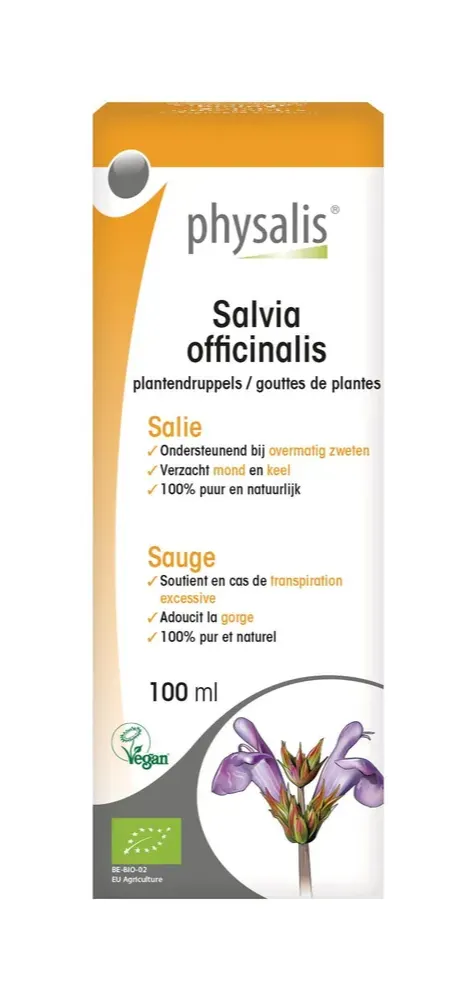 Physalis Salvia Officinal Druppels (100 ml)