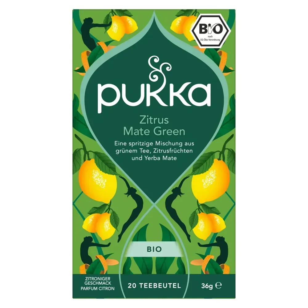 Pukka Thee Citrus Yerba Green 20zk (20ZK)