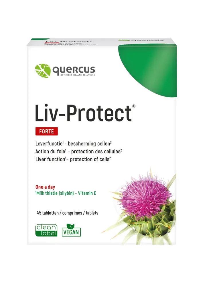 Quercus Liv-protect Tabletten (45 tabletten)