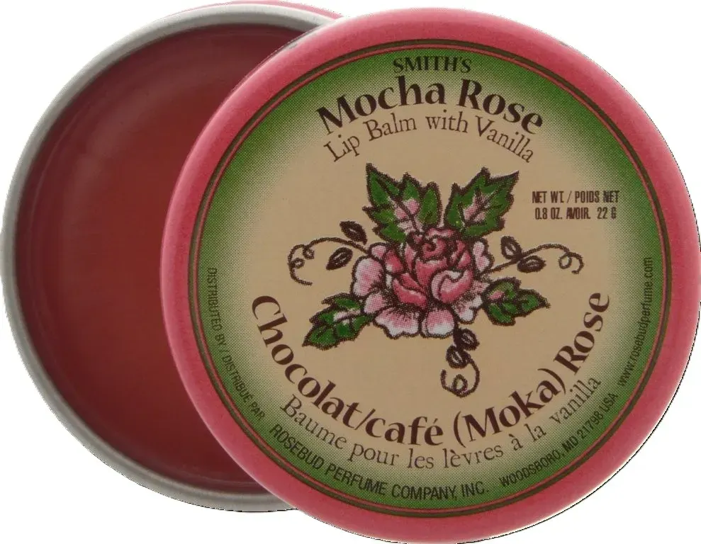 Rosebud Salve Mocha Rose Lip Balm (22 gr)