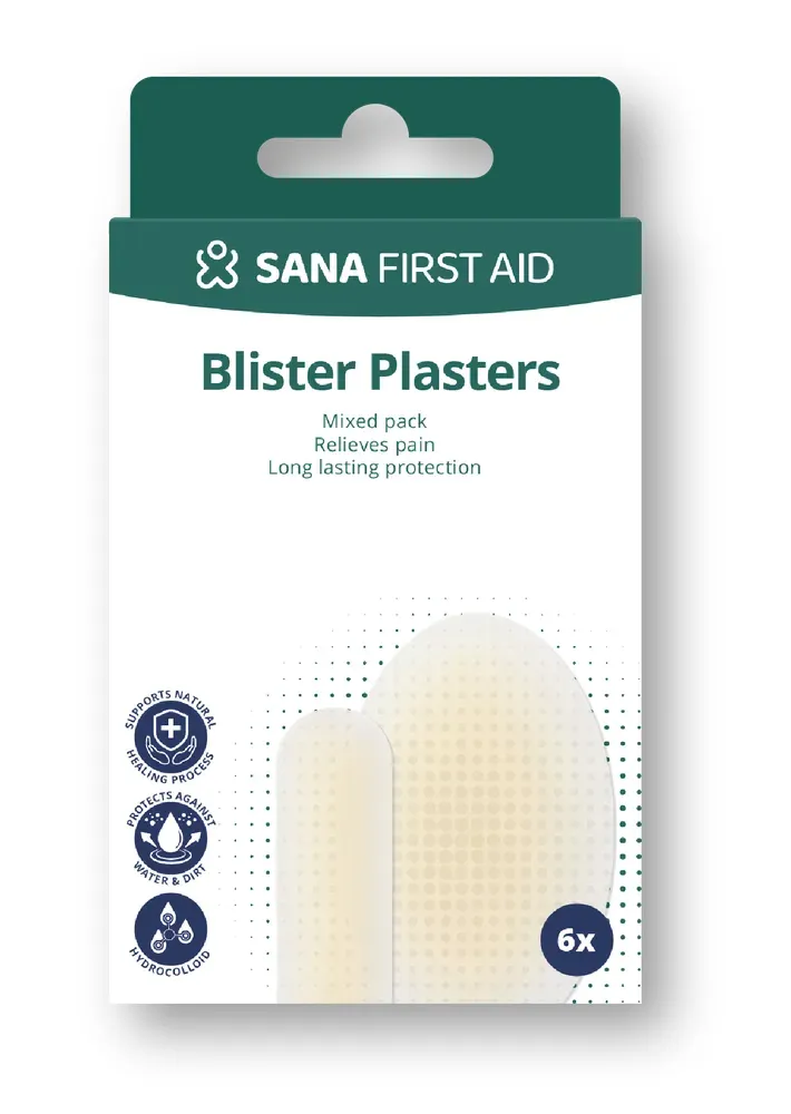 Sana First Aid Blarenpleisters (6 stuks)