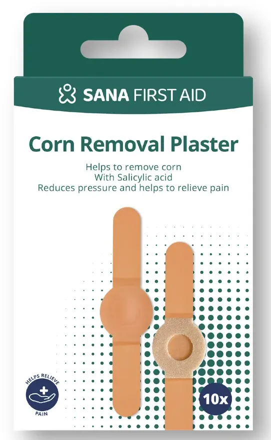 Sana First Aid Likdoornpleisters met Salicyl (18 stuks)