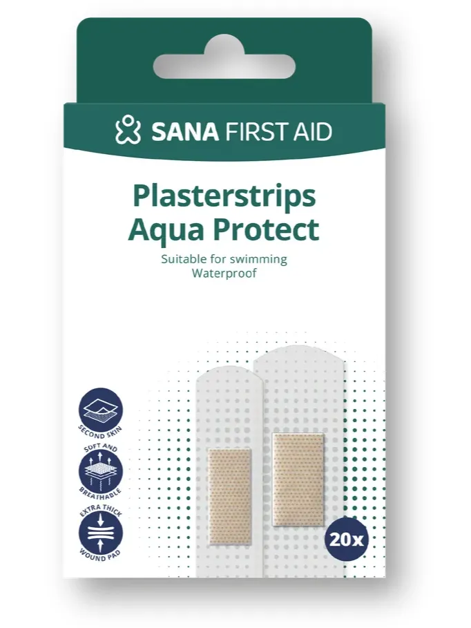 Sana First Aid Waterproof Pleisterstrips (20 stuks)
