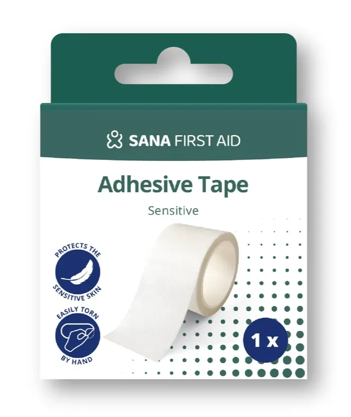 Sana First Aid Sensitive Tape Zelfklevend (1 stuk)