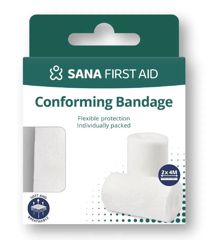 Sana First Aid Elastisch Fixatiewindsel (2 stuks)